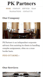 Mobile Screenshot of pkpartners.se